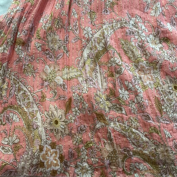 Spell and the gypsy midi maxi strappy Hendrix lurex sun dress ruffle boho - Picture 10 of 16